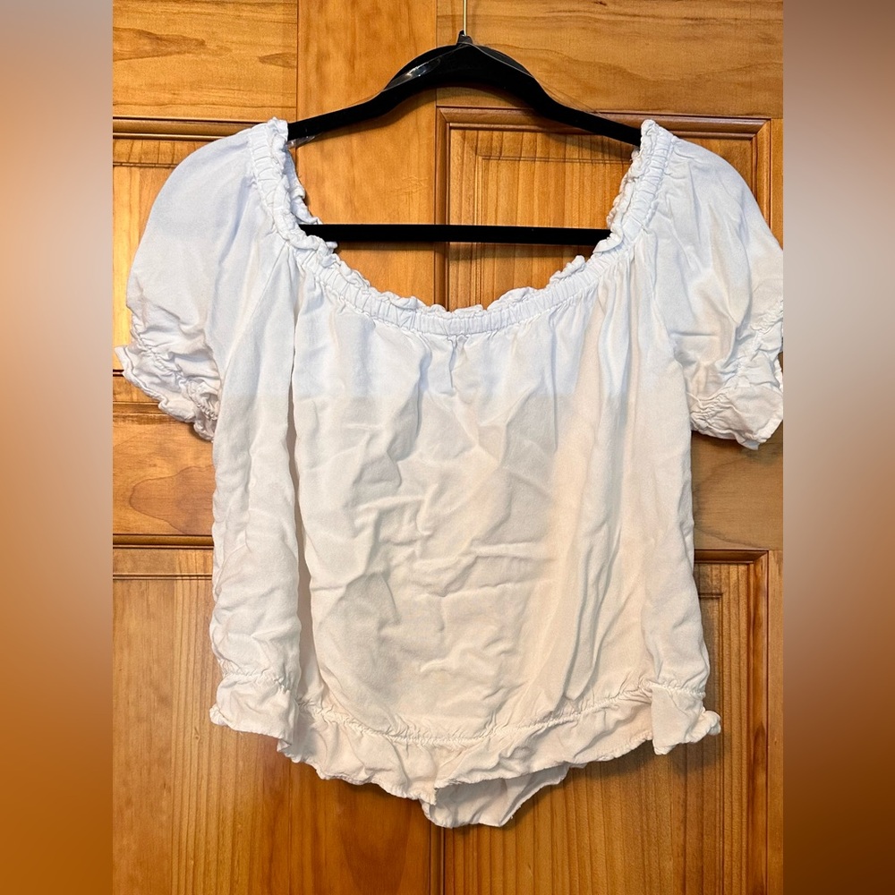 STYLE ENVY| White Off The Shoulder Blouse| XL